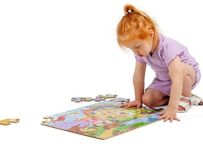 Bigjigs Toys Puzzle Fantasy svet