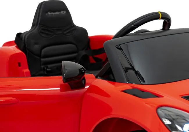 Elektrické autíčko Porsche Spyder RS 718 MP4 červené