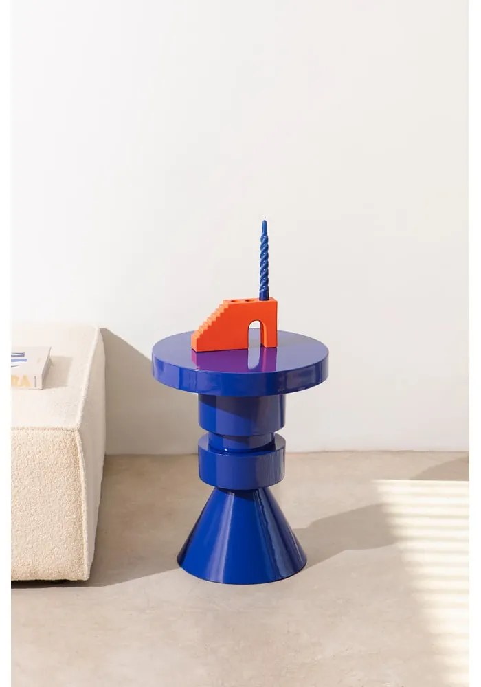 Kovový okrúhly odkladací stolík ø 35 cm – Really Nice Things