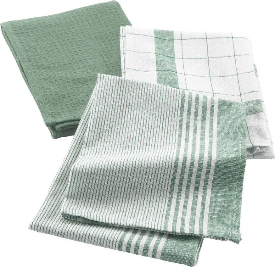 Bavlnené utierky v súprave 3 ks 50x70 cm Vibrato – douceur d'intérieur