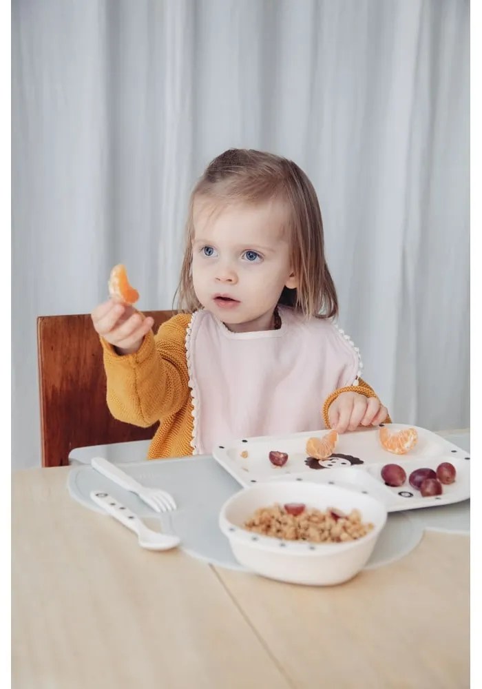 Ružový mušelínový podbradník Kindsgut London