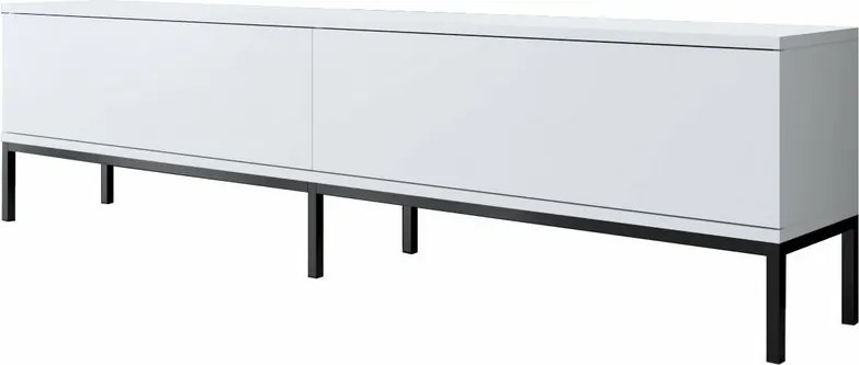 Televízny stolík Lord White and Black