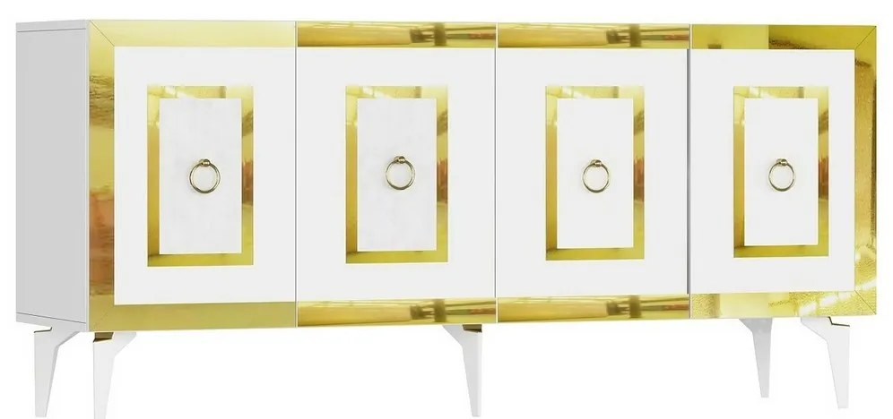 Skrinka Karya White and Gold