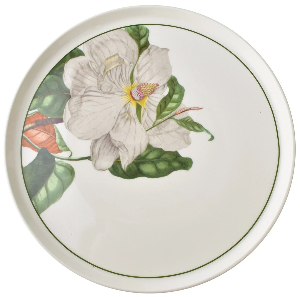 Porcelánová jídelní sada LEA Tree 18 ks bílá