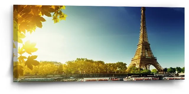 Sablio Obraz Paríž - 110x50 cm
