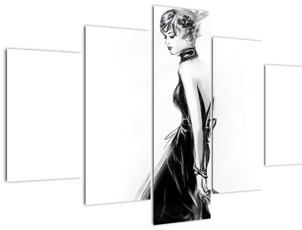 Obraz - Módne ilustrácie (150x105 cm)