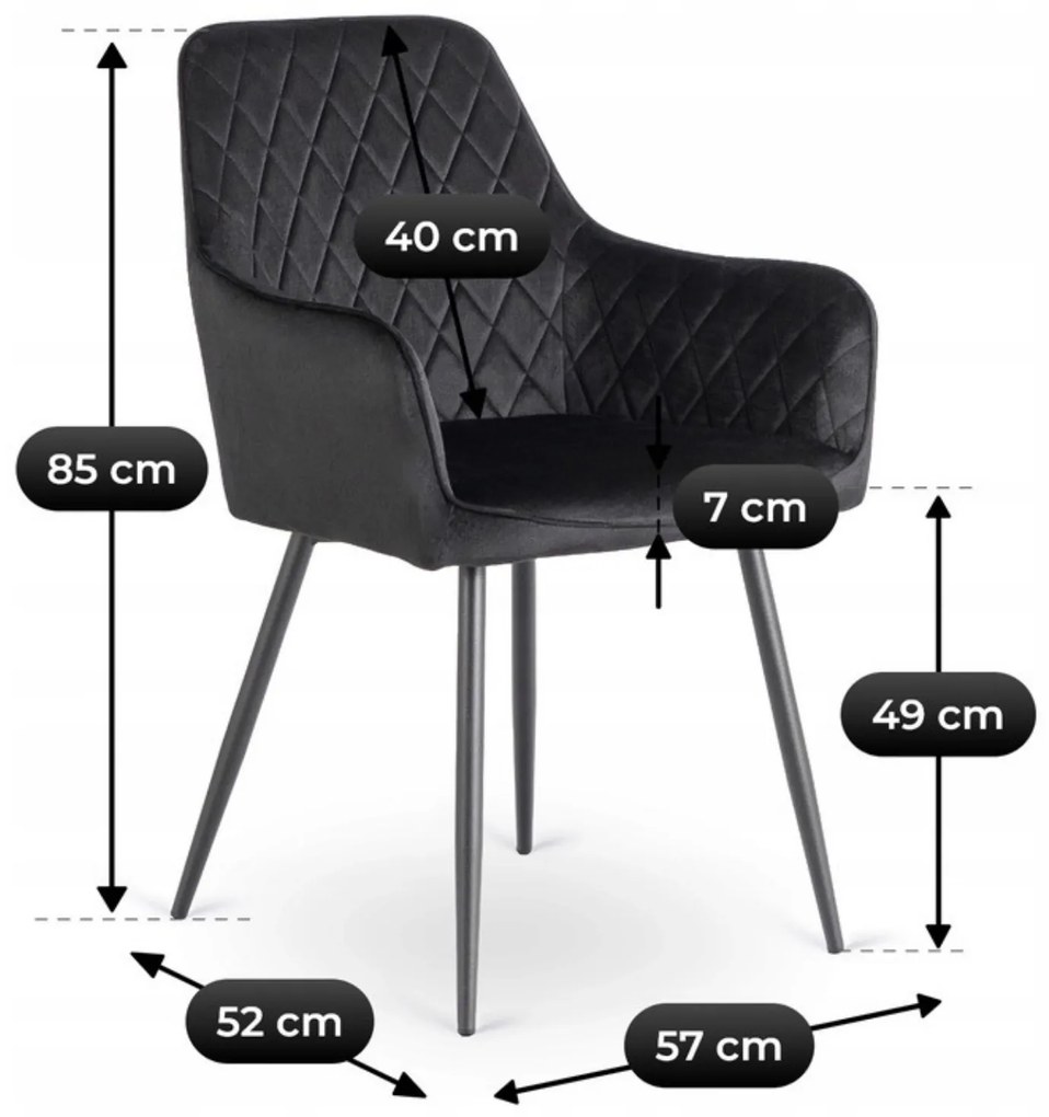 PROXIMA.store - Jedálenská stolička BRESSO FARBA: červená