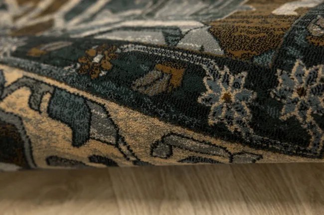 Koberec Dywilan Superior Oman, ornament, tmavomodrý