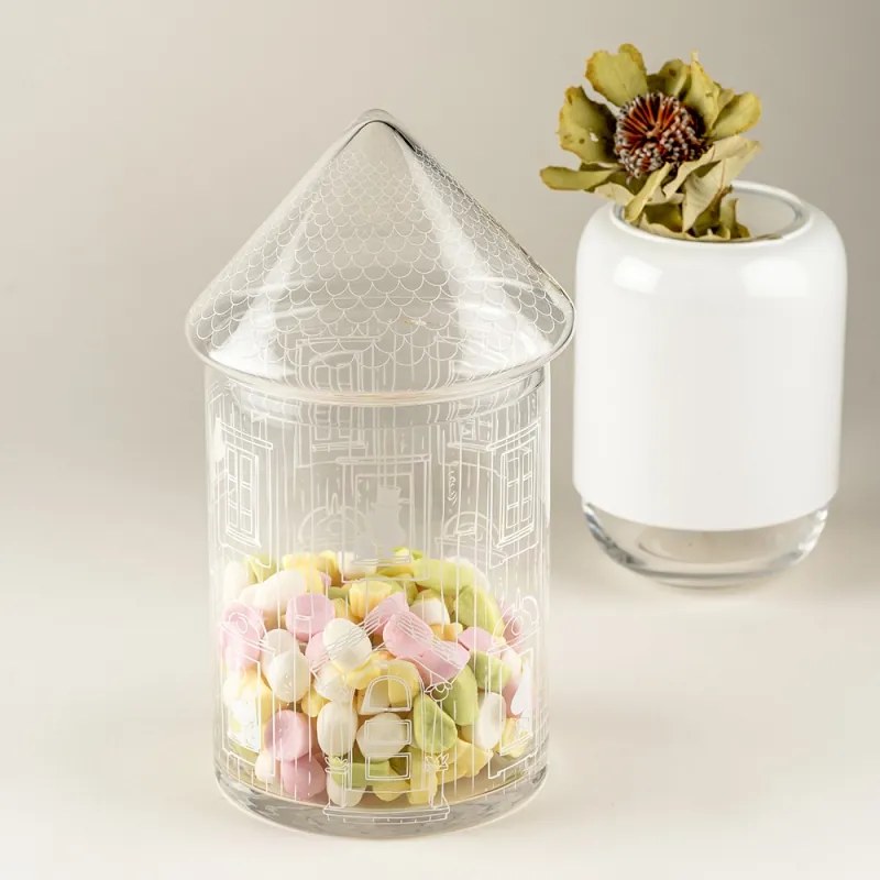 Sklenená dóza Moominhouse 30,5cm