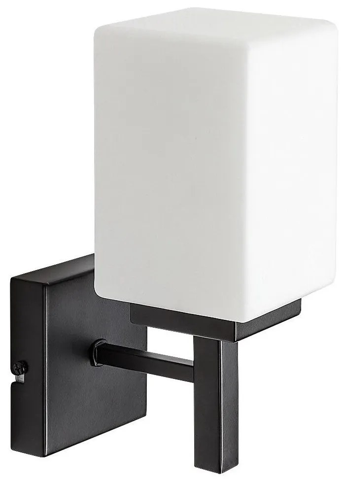 Rabalux 71061 - Kúpeľňové nástenné svietidlo ZENKAI 1xE14/10W/230V IP44 čierna