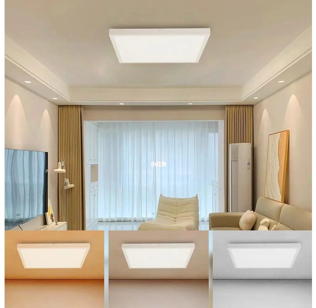 Brilagi - LED Kúpeľňové svietidlo FRAME LED/50W/230V 3000/4000/6000K IP44 biela BRI024