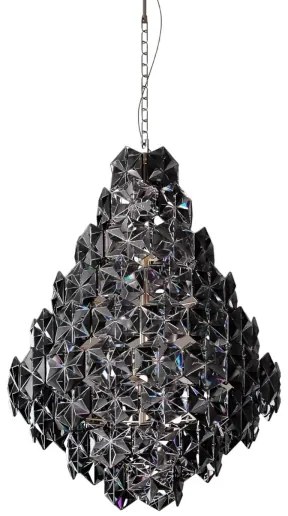 ByRydens 4200940-6513 - Luster na reťazi MONARQUE GRANDE 11xE14/5W/230V čierna