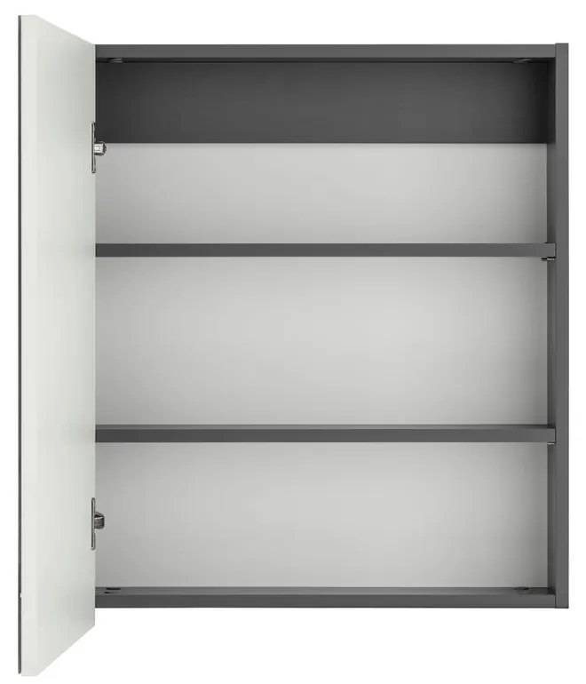 Nástenná kúpeľňová skrinka so zrkadlom Støraa Wisla, 60 x 70 cm