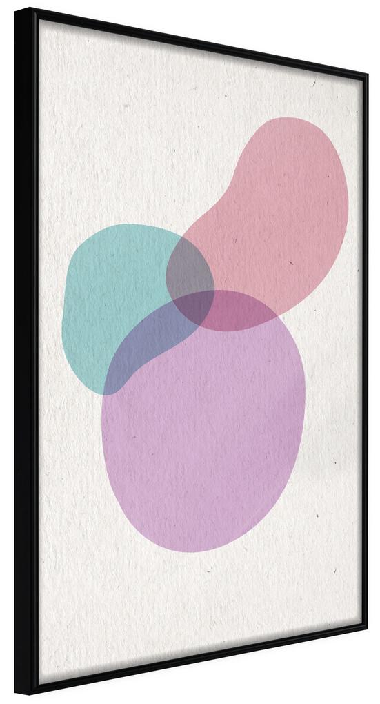 Artgeist Plagát - Mixture Of Colours [Poster] Veľkosť: 20x30, Verzia: Čierny rám