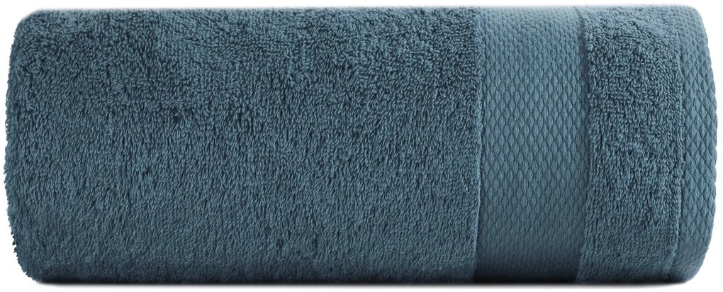 BAVLNENÝ UTERÁK LORITA SADA 3KS 70X140 CM TMAVOMODRÁ