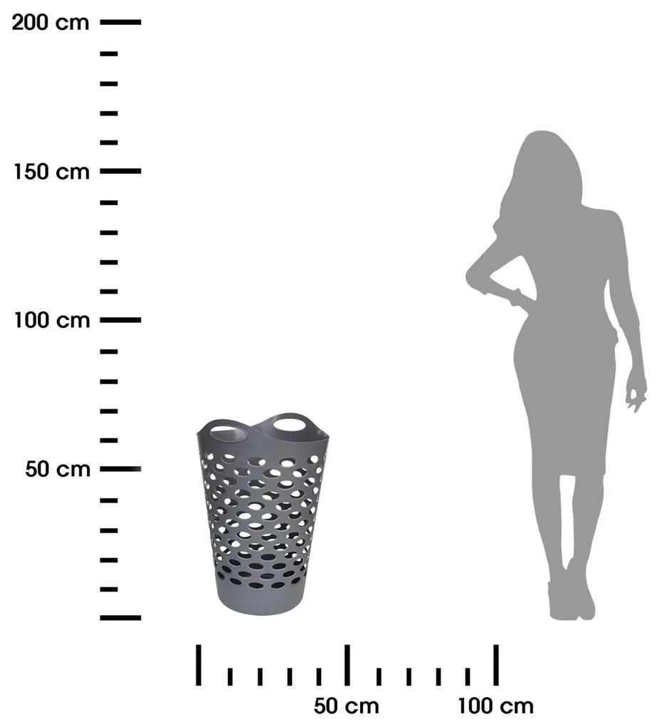 Kôš na bielizeň Flex 60 l