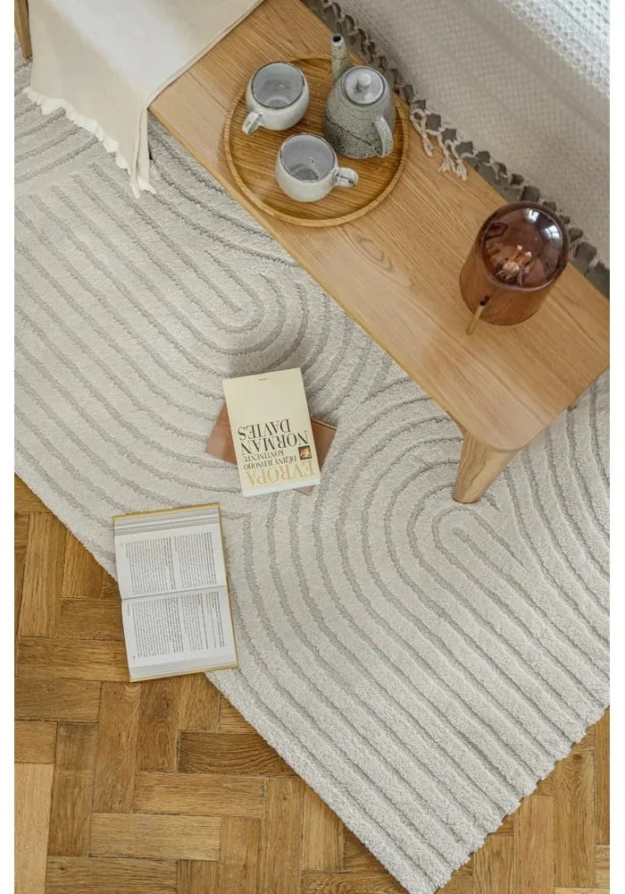 Krémovobiely koberec 80x150 cm Yen One – Universal