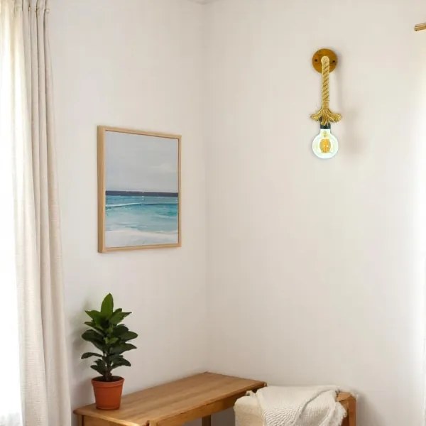 Brilagi - Nástenné svietidlo KOS 1xE27/60W/230V buk