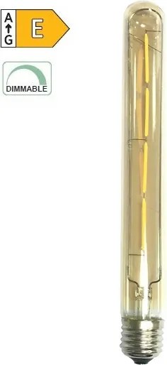 Diolamp LED Filament tubulárna žiarovka Amber T30 4W 22,5 cm
