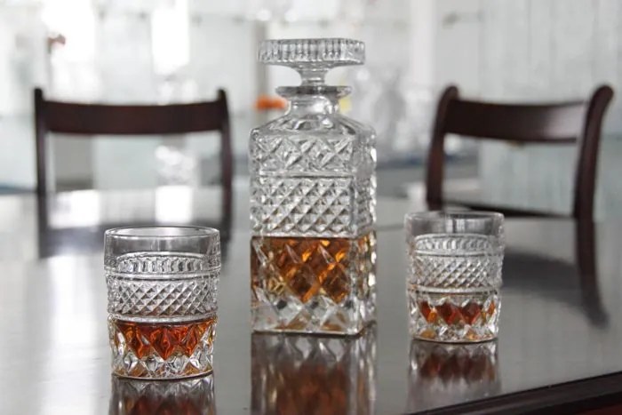 Crystal Bohemia MADISON whisky set (1 + 6)