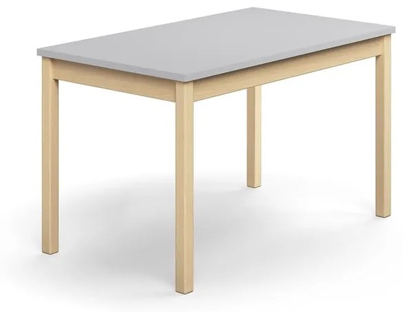 Stôl DECIBEL, 1200x700x720 mm, akustický HPL - šedá