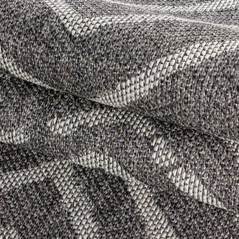 Ayyildiz koberce AKCIA: 80x150 cm Kusový koberec Aruba 4902 grey – na von aj na doma - 80x150 cm