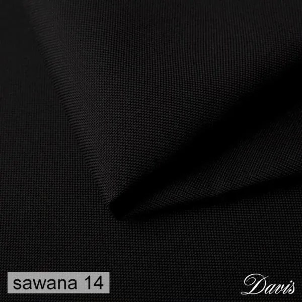 Pohovka Oskar, čierna (sawana 14)