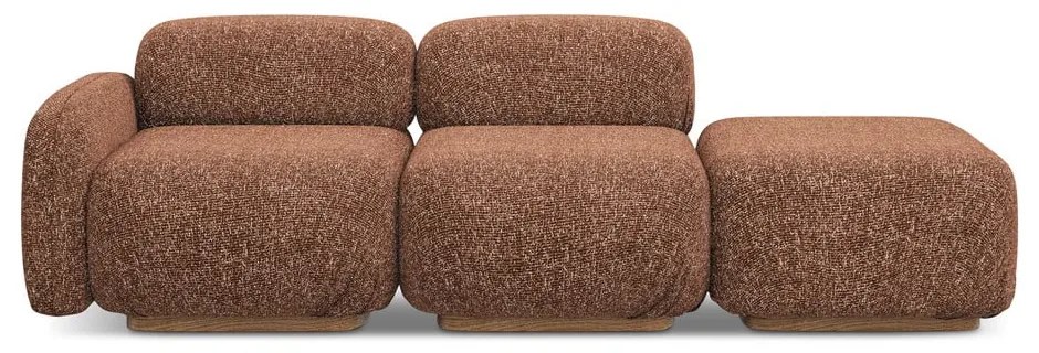 Oranžová/hnedá leňoška (ľavý roh) Ailani – Makamii