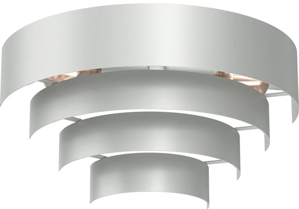 Nástenné svietidlo RINGS 2xE27/15W/230V chróm