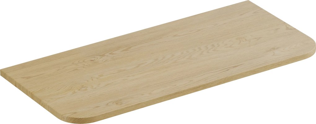 Comad Nábytková horná doska Ovalia Cremona 100 cm, dub cremona