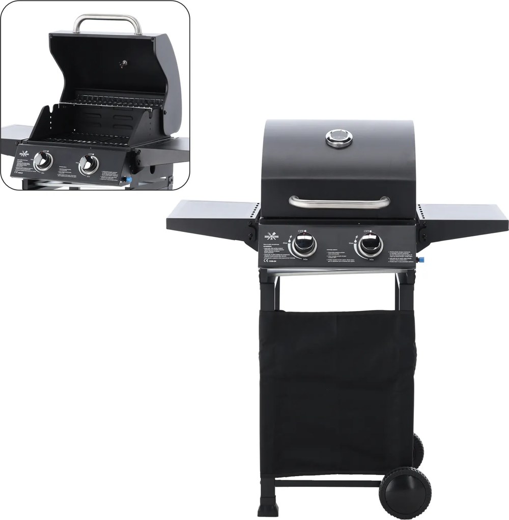 BBQ Meeting 2-horákový plynový gril 5,4 kW *8090