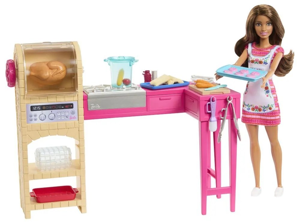 Mattel Barbie Teresa a kuchynka