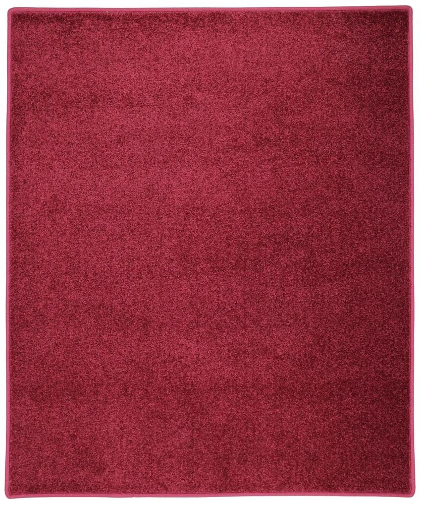 Vopi koberce Kusový koberec Eton vínovo červený - 140x200 cm