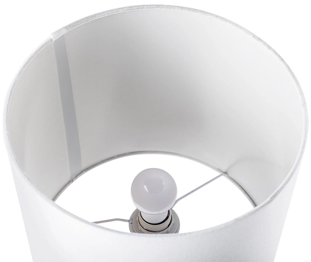 Stolná lampa krémová 66 cm OXLEY Beliani