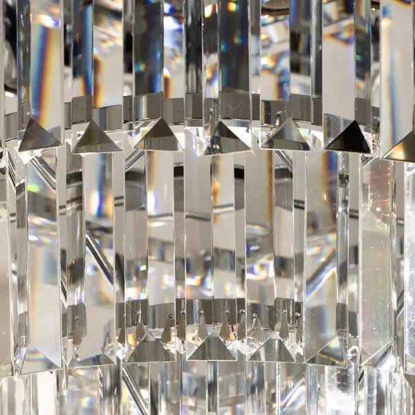 Brilagi - LED krištáľové stropné svietidlo MOZART 5xE14/40W/230V lesklý chróm