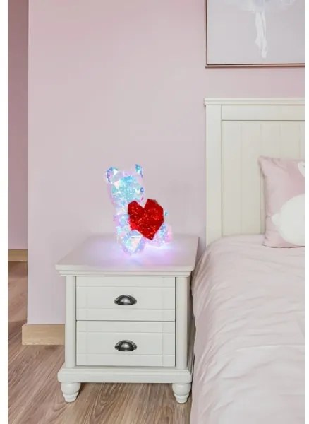 Globo 28058 - LED stolná dekorácia BRONDAR LED/6W/5V USB medveď