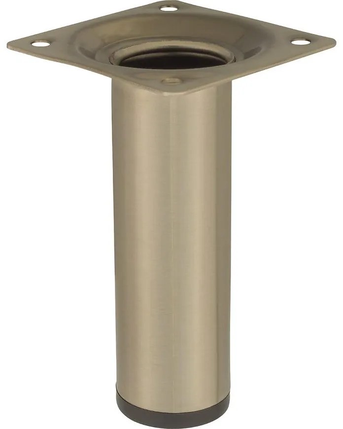 Okrúhla nábytková noha 10 cm inox