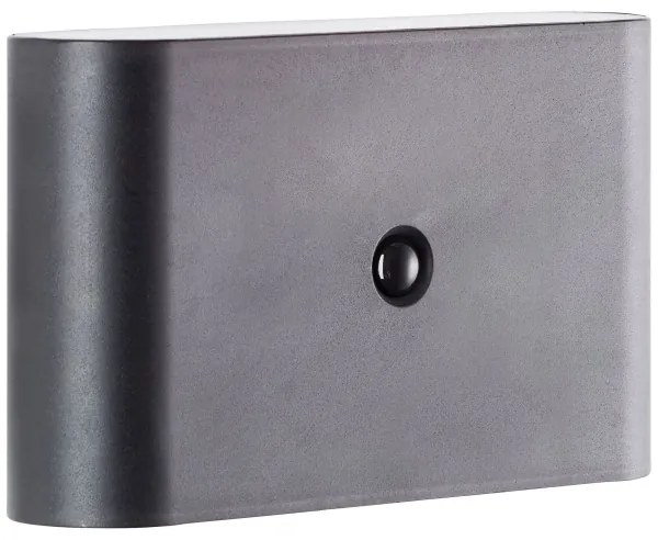 Brilliant - LED vonkajšie nabíjacie nástenné svietidlo so senzorom XINO LED/3W/5