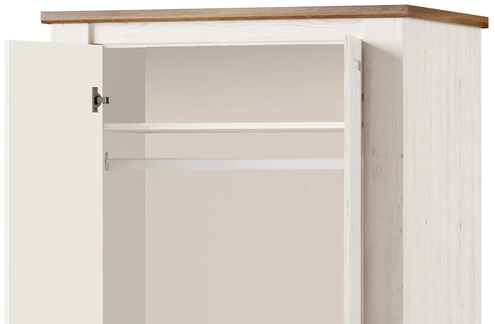 Šatní skříň Country 70 94 cm dub Stirling/borovice Andersen