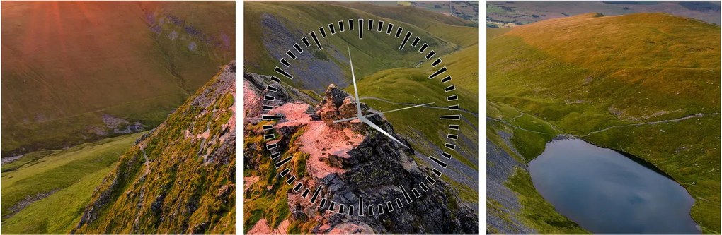 Obraz - Blencathra (s hodinami) (90x30 cm)