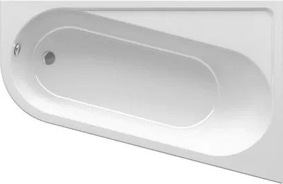 Ravak Chrome asymetrická vaňa 170x105 cm akrylát pravá ca41000000 CHROME1700R