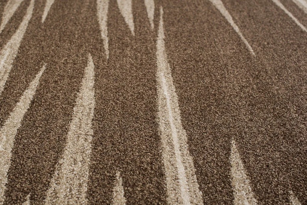 TA Koberec 3436A TMAVOHNEDÉ SARI 3UX Rozmer: 120x170 cm