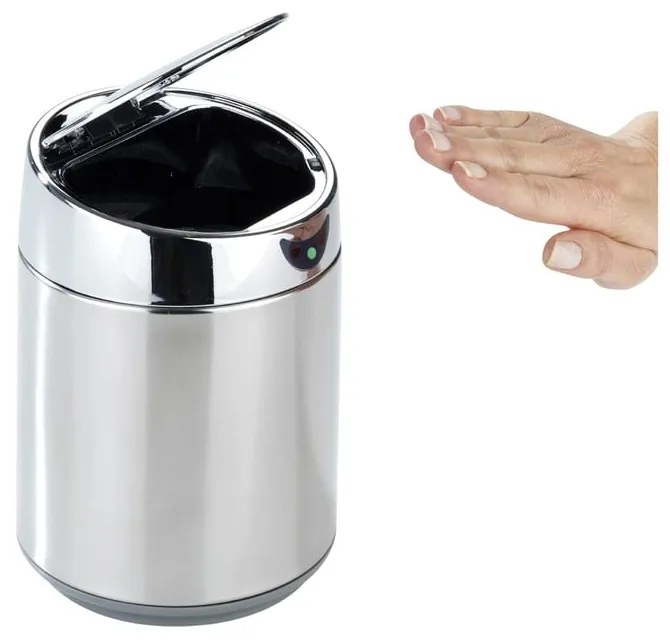Bezdotykový odpadkový kôš z nehrdzavejúcej ocele 800 ml - Maximex