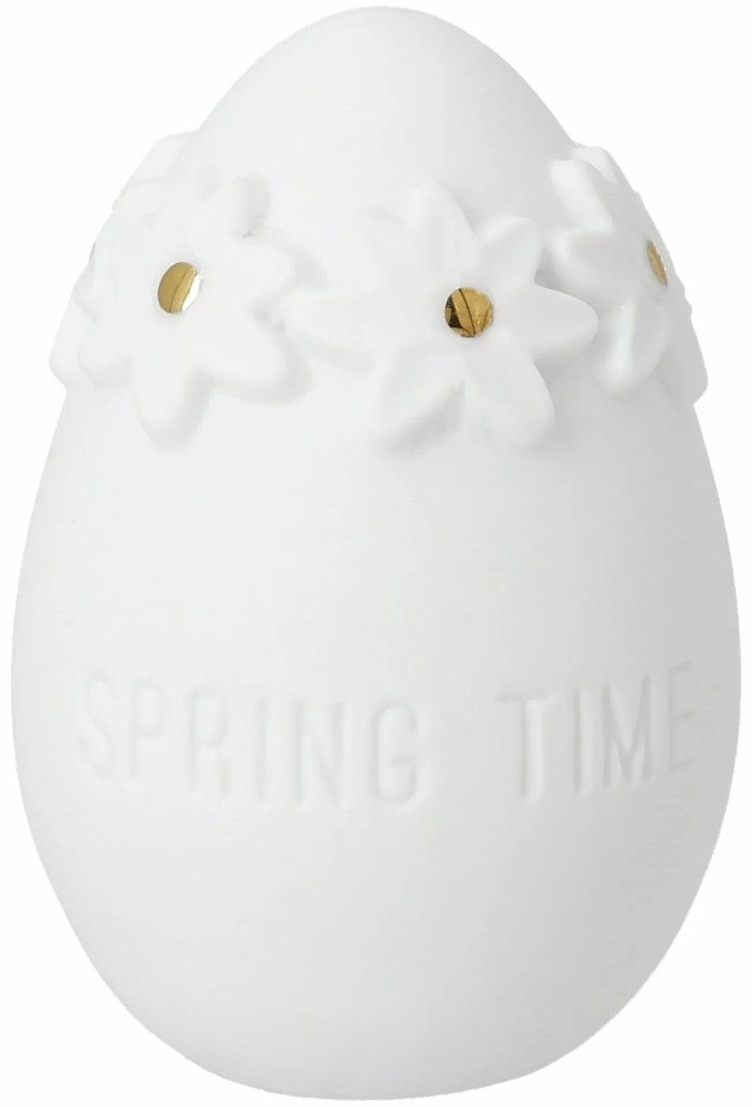 räder Veľkonočná dekorácia Floral Egg / Gold details