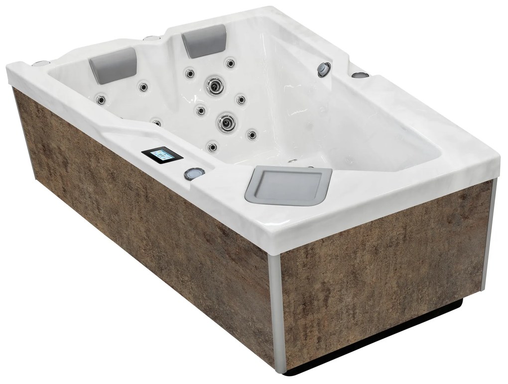 Hanscraft Vírivka AMETHYST OKA1 Pearl white Concrete