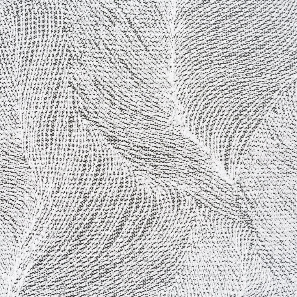 ZÁVES NA KRÚŽKOCH LINNEA 140X250 CM BIELA