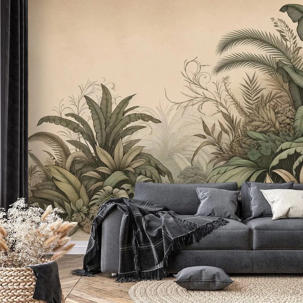 Tapeta prírodná tropická džungľa