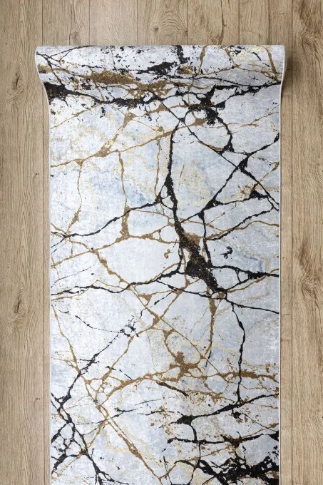 Protišmykový behúň LOTUS MARBLE 21136 béžový