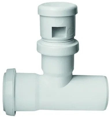 Odvzdušňovacia hlavica DN50 Plast Brno biely polypropylén AVPO540