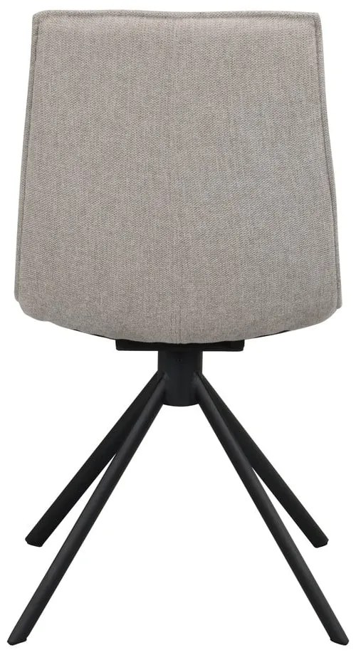 Béžové otočné jedálenské stoličky v súprave 2 ks Lowell - Rowico